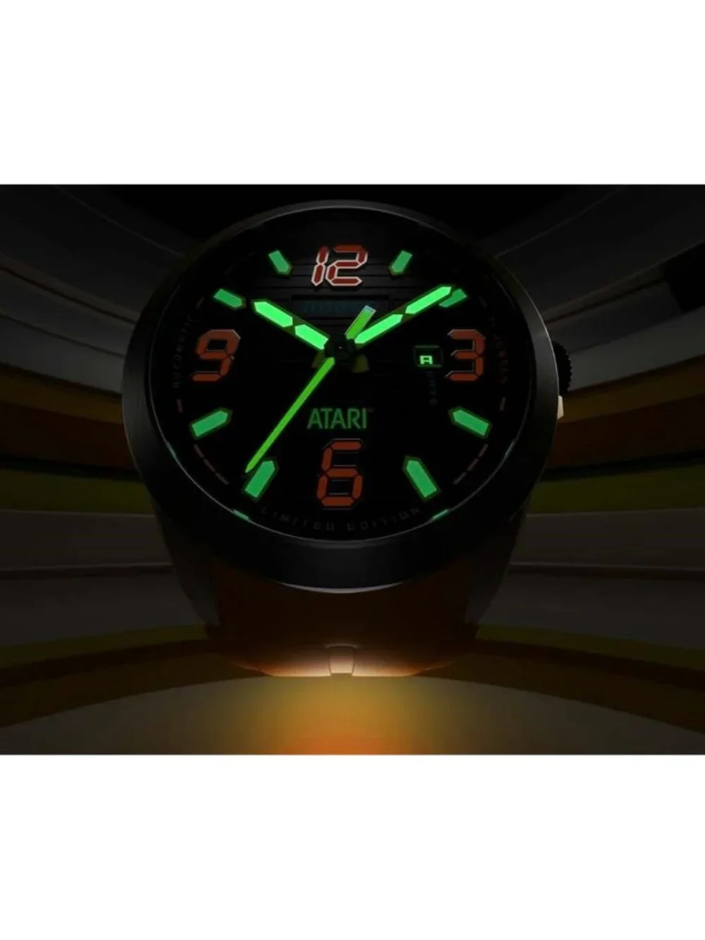NWT Nubeo Torrent Black Dial Men's Watch